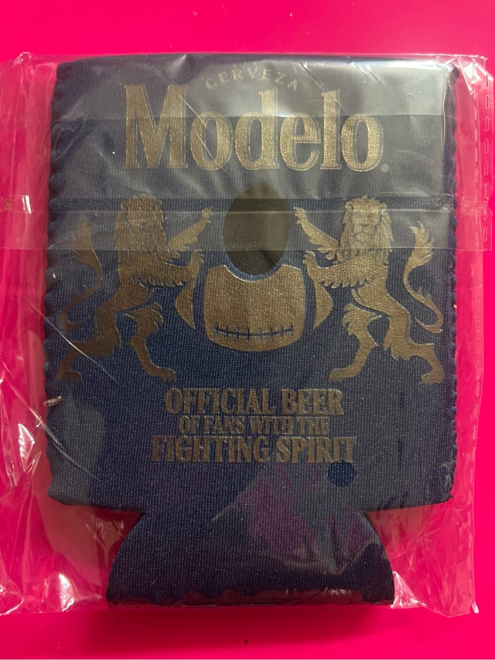 Cerveza Modelo Koozie Bottle Official Beer Of Fans With The Fighting Spirit